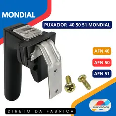 Puxador Mondial Air Fryer AFN40 AFN50 AFN51 Preto Reposição Resistente Encaixe Firme Instalação Rápida Original