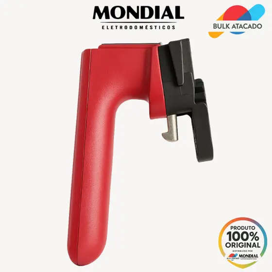 Cabo Alça Puxador Air Fryer Mondial Vermelha AF-14 4L NAF-03i 4L Reposição Segura com Parafusos!