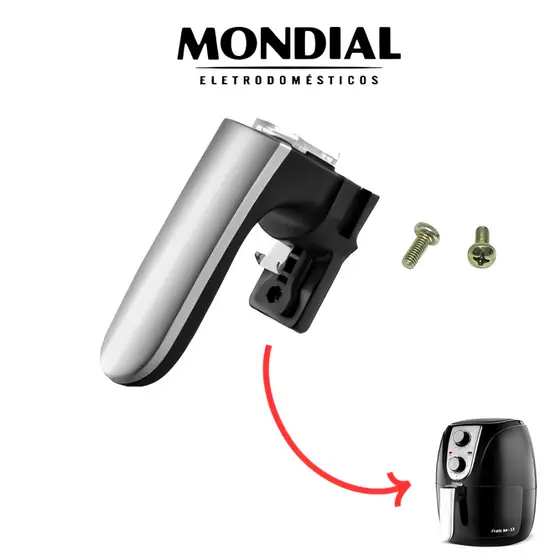 Puxador Cabo Para Air Fryer Mondial Af-33 E Af-34 Original
