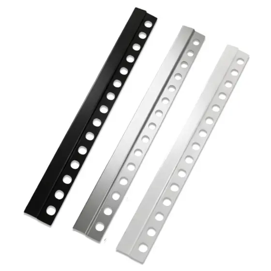 Perfil Filete P Em Aço Inox Diversidade de Cores Escovado Branco e Preto