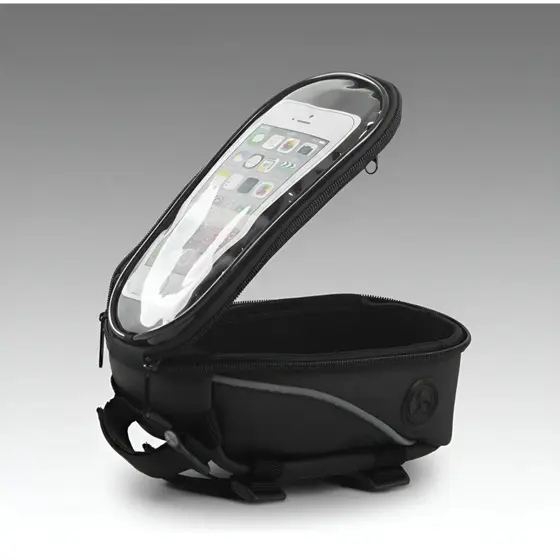 Bolsa Porta Celular Bike Impermeável Touch Screen Suporte Guidão Universal