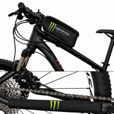 Kit Bike Bolsa de Quadro Impermeável + Protetor de Quadro Anti Risco MTB Speed