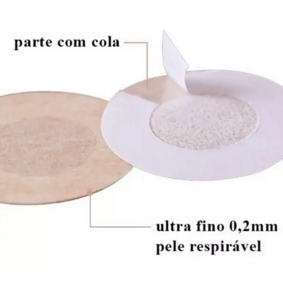 Adesivo Protetor Mamilo Bico Aureola Tapa Seios 10pcs