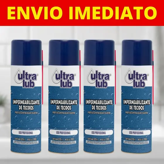 Impermeabilizante De Tecidos Ultra Lub Protege Sofa Cadeiras Tenis