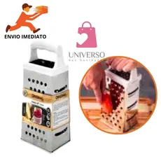 Ralador Manual De Legumes Queijo Frutas Legumes 4 Faces Inox 7 Pol Uso Doméstico