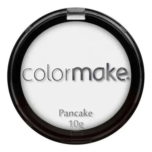 Base De Maquiagem Em Pó Colormake Artística Pó Compacto Tom Branco - 10g