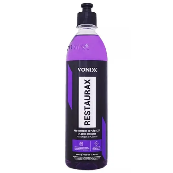 Restaurador De Plástico Restaurax Vonixx Revitalizador 500ml