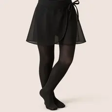 Kit Meia Calça Fina + Saia Infantil de Ballet