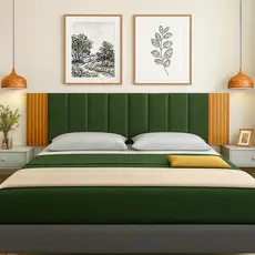 Kit 12 Peças Cabeceira Modular + Painel Ripado MDF para Cama Box Casal King Queen - ENVIO SUPER RAPIDO