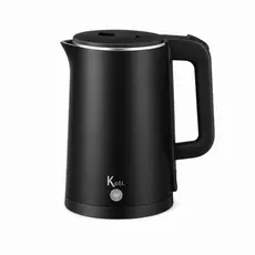 Chaleira Jarra Elétrica Modern Inox Premium Preta 220v e 110v 1.5L - Desligamento Automático  Base 360°