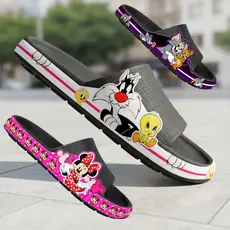 Chinelo Pala Slide Nuvem Adulto Unissex Feminino Papete Sandália Babuche Confortável e Leve Desenhos