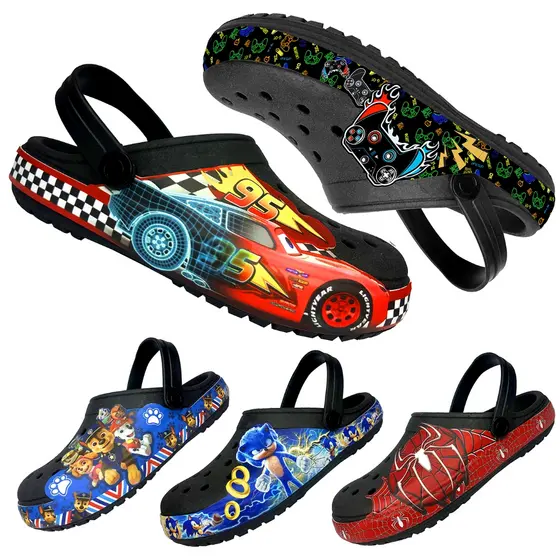 Babuche  Adulto  Chinelo Papete Menino Aranha Carros  Super Leve e Confortável
