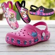 Babuche Infantil Sandália Papete Chinelo de menina confortável durável Sandália Personagens Desenho