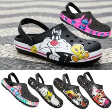 Babuche Adulto Chinelo Feminino Super Leve e Confortável Sandália Papete Personagens Desenhos, Leve