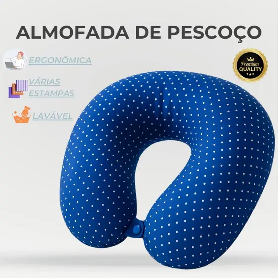 Almofada de Pescoço Hipoalergênico Comfort Premium