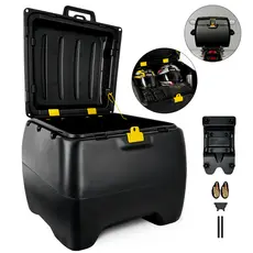 Caixa Baú 160 Litros Com Suporte Universal Motoboy Icbras