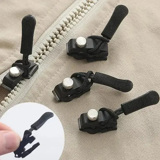 Zipper Reparo Instantâneo Destacável Reparador De Zíper Removível tamanho MEDIO