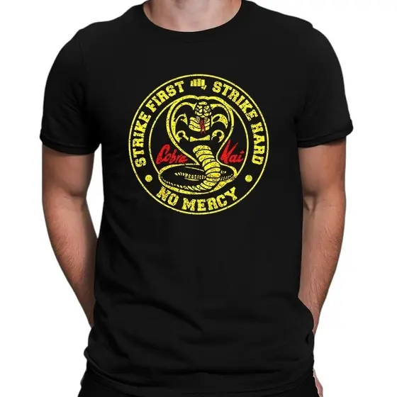 cobra kai camiseta adulta/infantil 8 e 10 anos unissex - Pai e Filho - individual