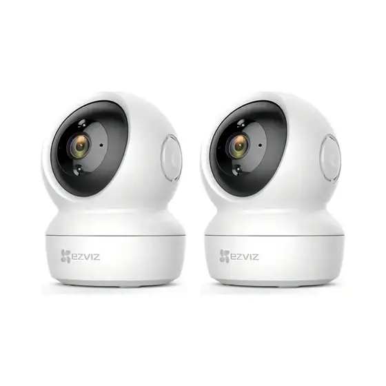 Kit 2x Câmera de Segurança C6N EZVIZ FullHD WiFi Pan-tilt