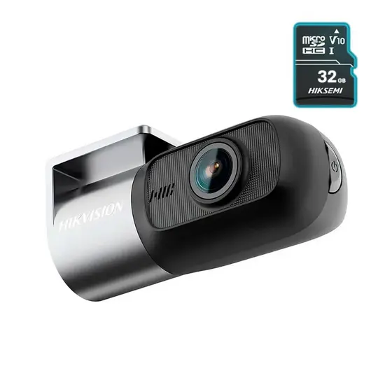 Kit Câmera carro Hikvision Ae-DC2018-d1 Dashcam + Cartão32gb