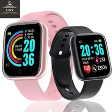 Smartwatch D20 relógio smart COLOCA FOTO NA TELA com tela hd y68 bluetooth smart com lembrete / chamada / monitor