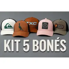 🔥🚨Kit 5 Bonés Masculinos – Esporte lazer para Hombre y Mujer | Colores y Diseños Variados 5pcs Caps Mix – Trendy Hats
