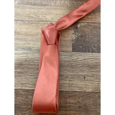 10 gravatas terracota cetim