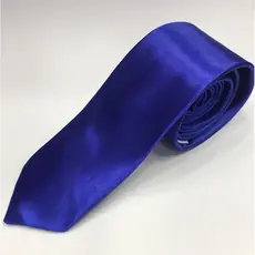 Kit Gravatas Slim Azul Royal Padrinhos Festividade Debutante