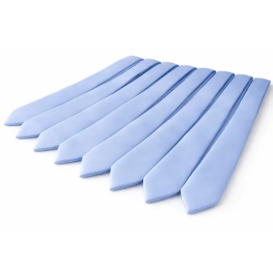 Gravatas Kit de 06 a 20 Azul Serenity Para Padrinhos Congressos e Eventos em Geral