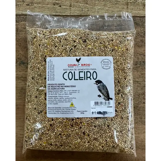 Mistura Para Coleiro Alimentação Diária