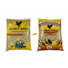 Mistura Para Calopsita Premium e Stânder Alimentação Diária