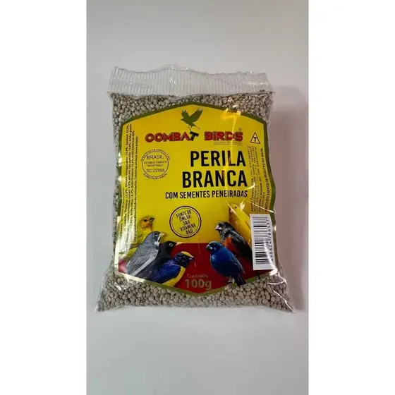 PERILA BRANCA PARA AVES PREMIUM