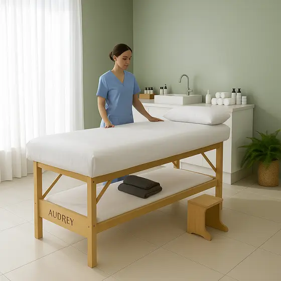 Lençol Lavável Com Elástico Capa Para Maca 190x90cm  Clinica Spa Esteticista Kit 5 Unidade