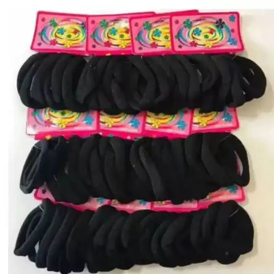 kit Elástico Xuxinha de Cabelo rabico Cores Mescladas