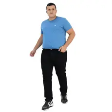 Calça plus size masculina Sport fino Alfaiataria sarja com elastano