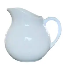 Jarra Tradicional 1,4L Leiteira, Sucos e Bebidas - Porcelana Branca