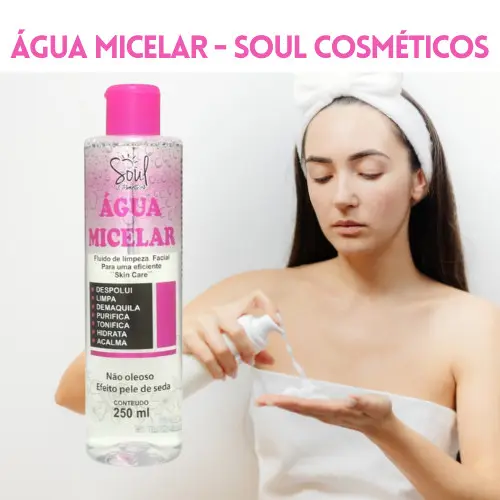 Água Micelar Tradicional - Soul Cosméticos
