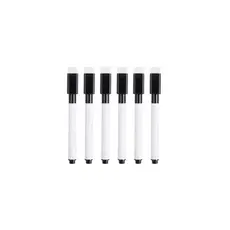 10 Canetas Preta Para Quadro Branco Com Apagador