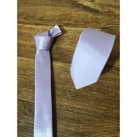 Kit 16 Gravatas Lilás/Lavanda para Padrinhos