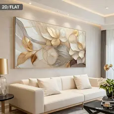 Quadro Decorativo 110x80cm arte tranquilidade clean sophisticado Decore consultório,escritório,hall