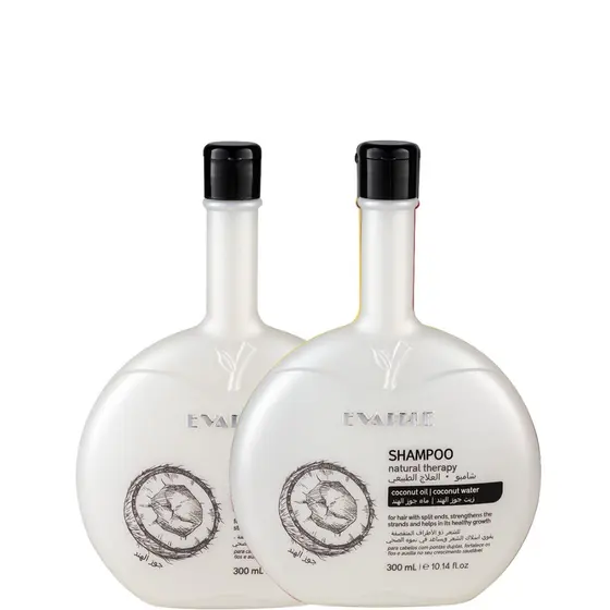 Kit Shampoo e Condicionador Coconut Oil - Evapple