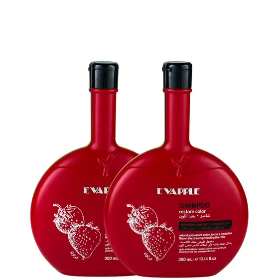 Kit Shampoo e Condicionador Morango - Evapple