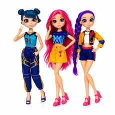 Boneca K-Pop Musical Articulada 30Cm Guerreiras Do K-Pop Mira Rumi Zoe