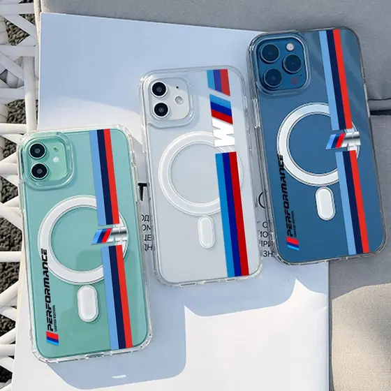 BMW Qiu Mingshan Ae86 Bape Spider-Man Drew Caixa Do Telefone Iphone 15 14 11 13 12 X XS Pro Max Xr Mini 7 8 Mais Ímãs Não Amarelos À Prova De Choque Capa Magnética