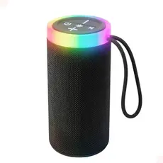 Caixa de Som Potente 40W Impermeável com LED RGB e Alça AL-8306