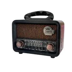 Rádio Retrô Clássico EL-1310 – Bluetooth e Portátil