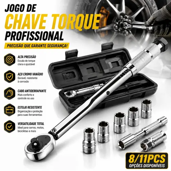 Torquimetro De Estalo 1/2 Pol 2.8 A 21kg Reversível