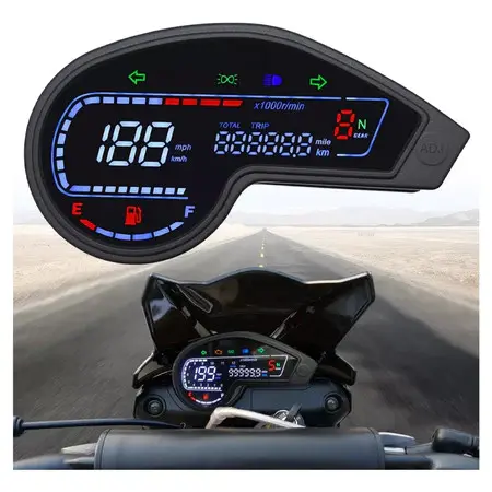 Honda NXR125 NXR150 bros150 ES KS MIX 2003-2014 Xr250 Crm250 Baja250 XTZ125 Digital LCD Odômetro Velocímetro Tactômetro