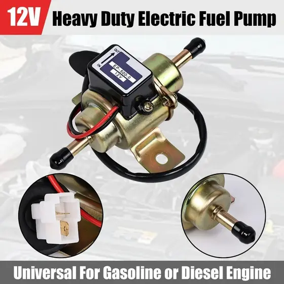 12V Bomba Combustível Gasolina Diesel Álcool Baixa Pressão - EP500-0