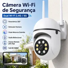 Câmera De Rede Sem Fio À Prova D'água 1080P Wi-Fi De Visão Noturna Infravermelha Amplamente Utilizada Seguro